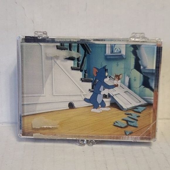 TOM and JERRY Cartoon 1993 Trading Cards Complete Set of 60 Hard Plastic Case - Picture 1 of 4